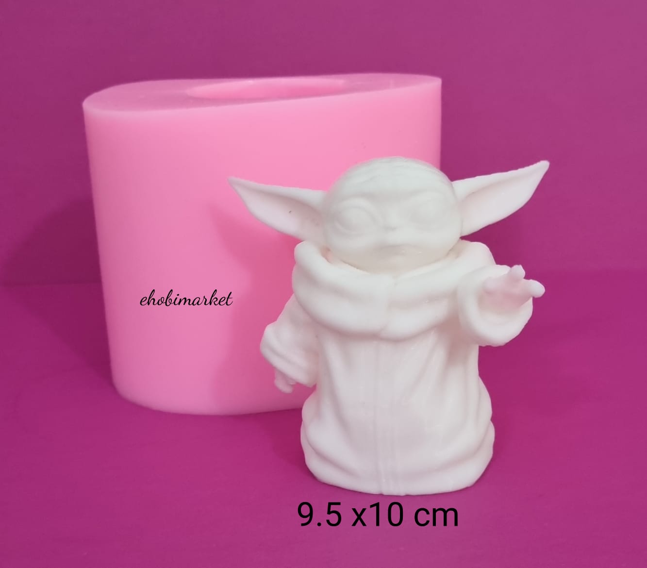 Yoda silikon kalıp